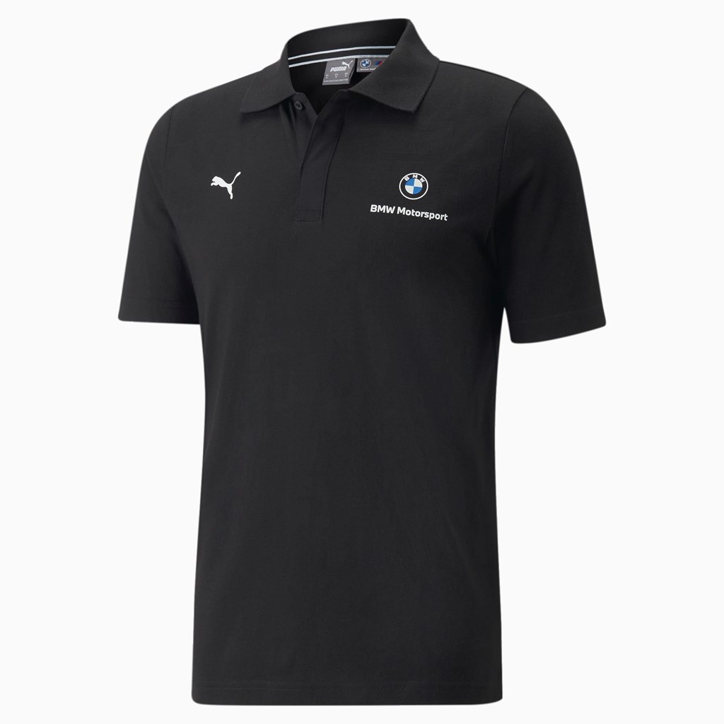 Puma BMW M Motorsport Jacquard Polo Shirt Siyah | OT1973042