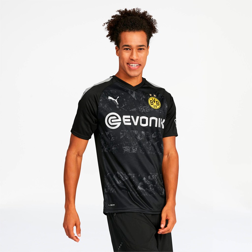 Puma BVB Away Replica Jersey Siyah | OI3879462