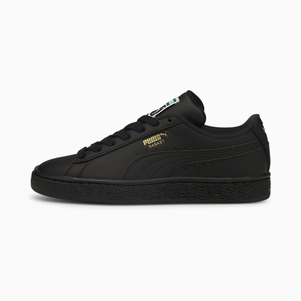 Puma Basket Classic XXI JR Spor Ayakkabı Siyah Siyah | VO3705249