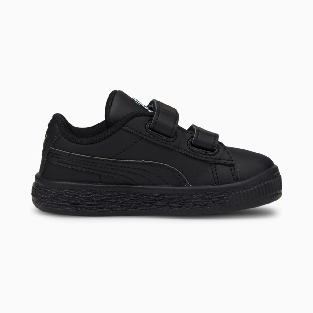 Puma Basket Classic XXI Toddler Spor Ayakkabı Siyah Siyah | KY6201548