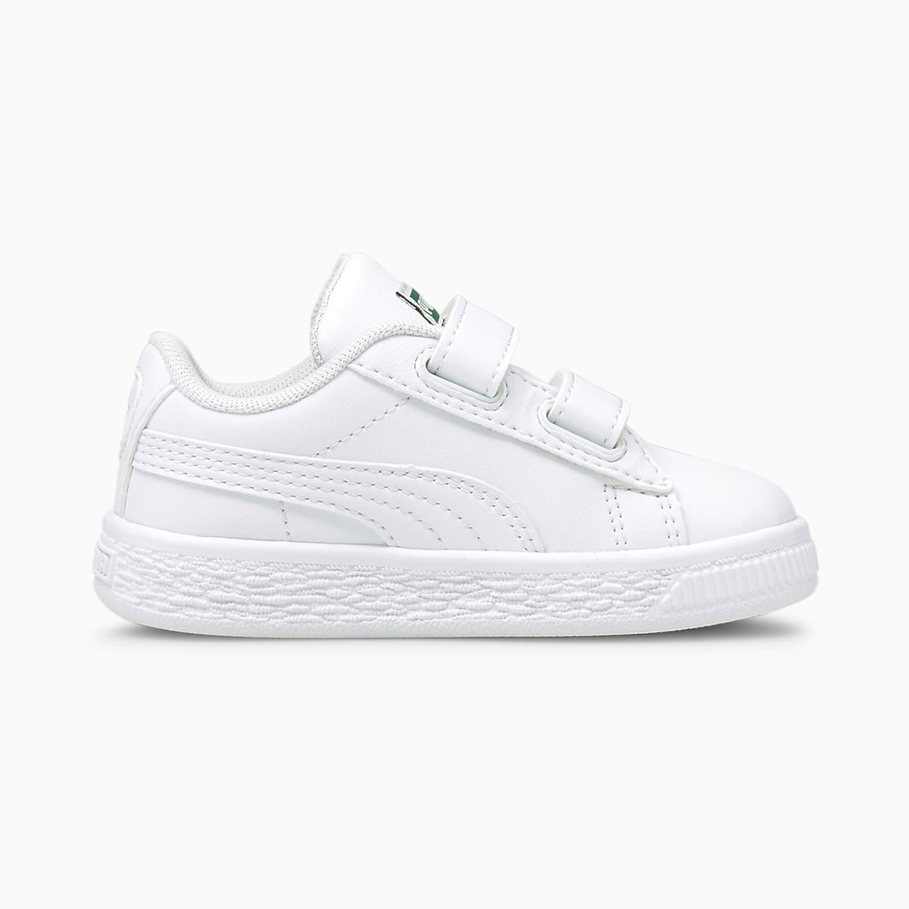 Puma Basket Classic XXI Toddler Spor Ayakkabı Beyaz Beyaz | SY7206395