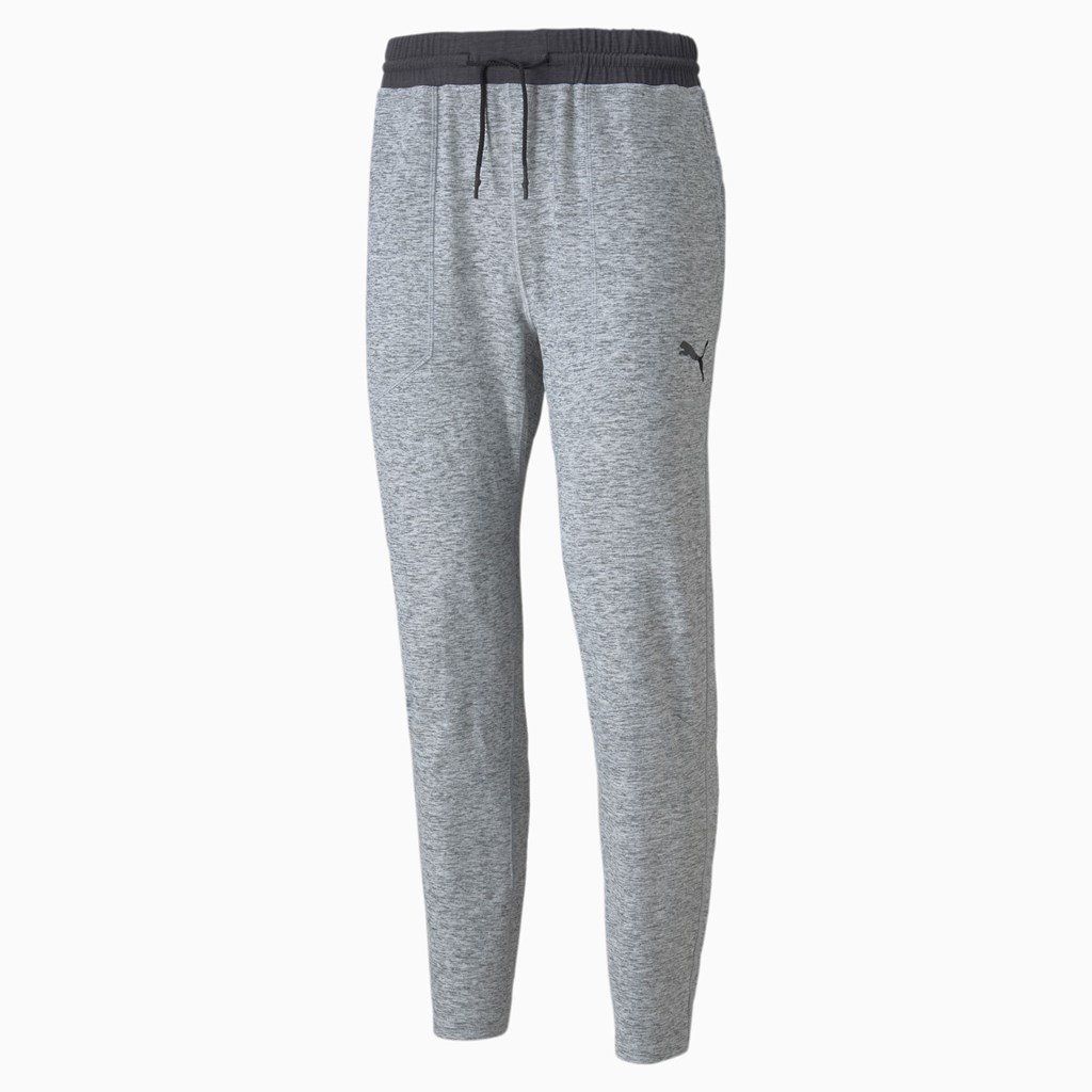 Puma CLOUDSPUN Antrenman Pantolon Medium Gray Heather | VY5780269