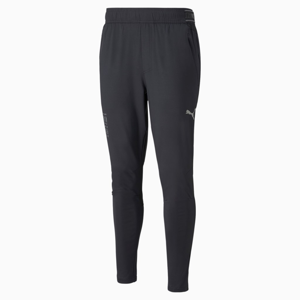 Puma COOLADAPT Tapered Koşu Pantolon Siyah | FB3624978