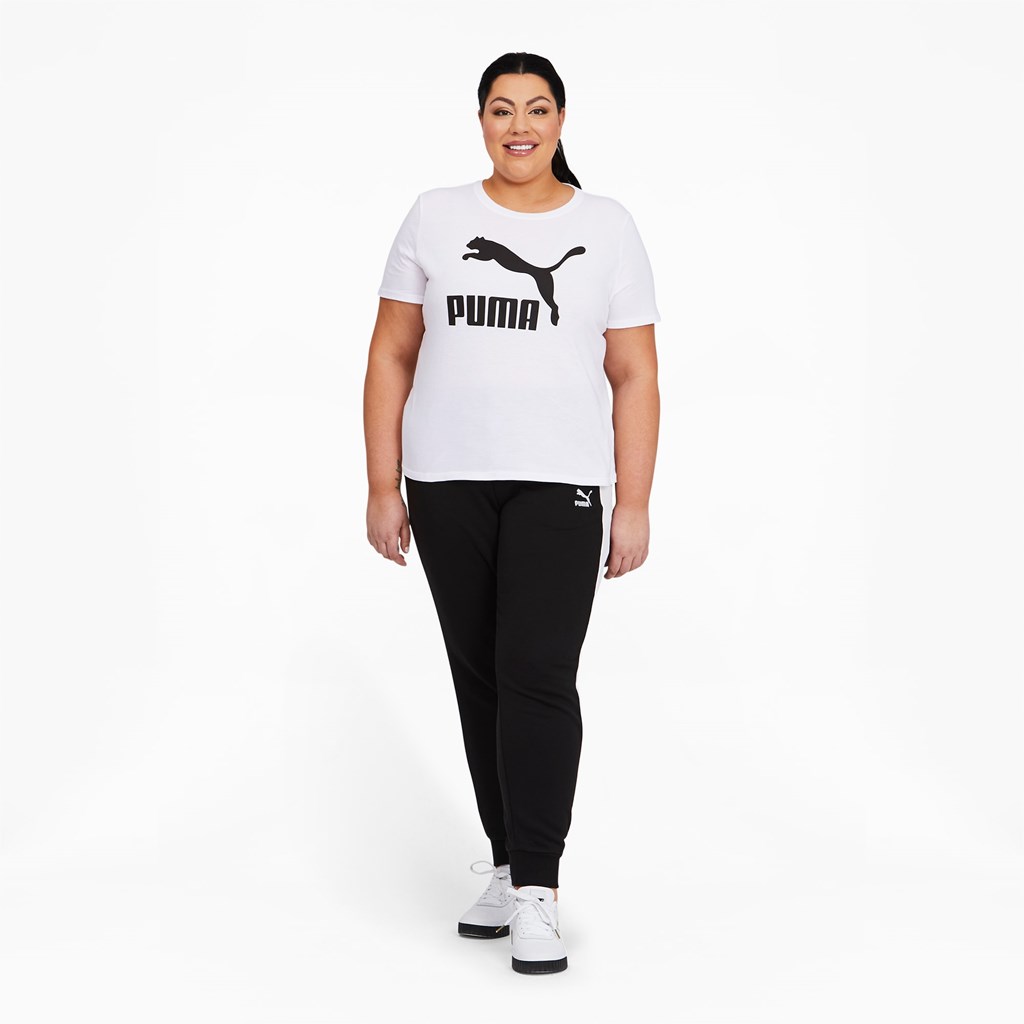 Puma Classics Logo PL Tee Beyaz | RG7024963