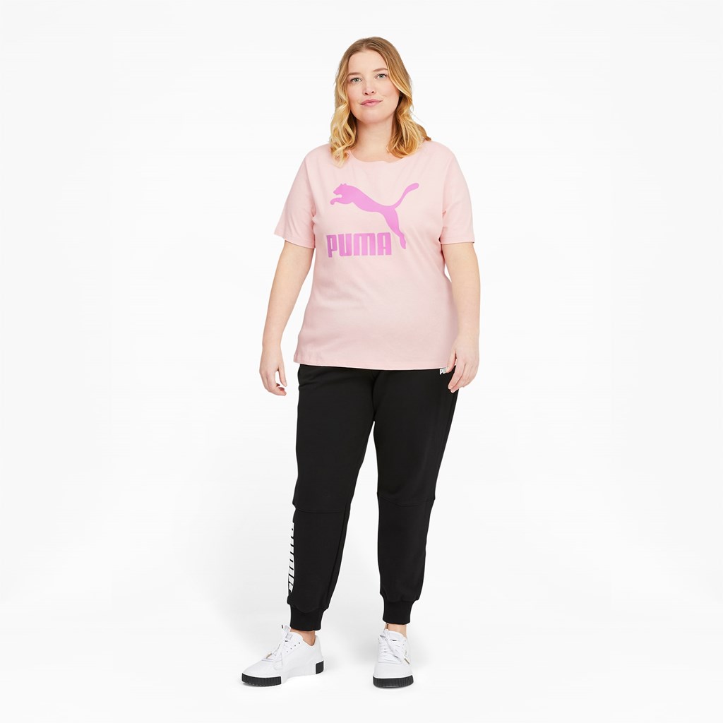 Puma Classics Logo PL Tee Pembe | GS2048356