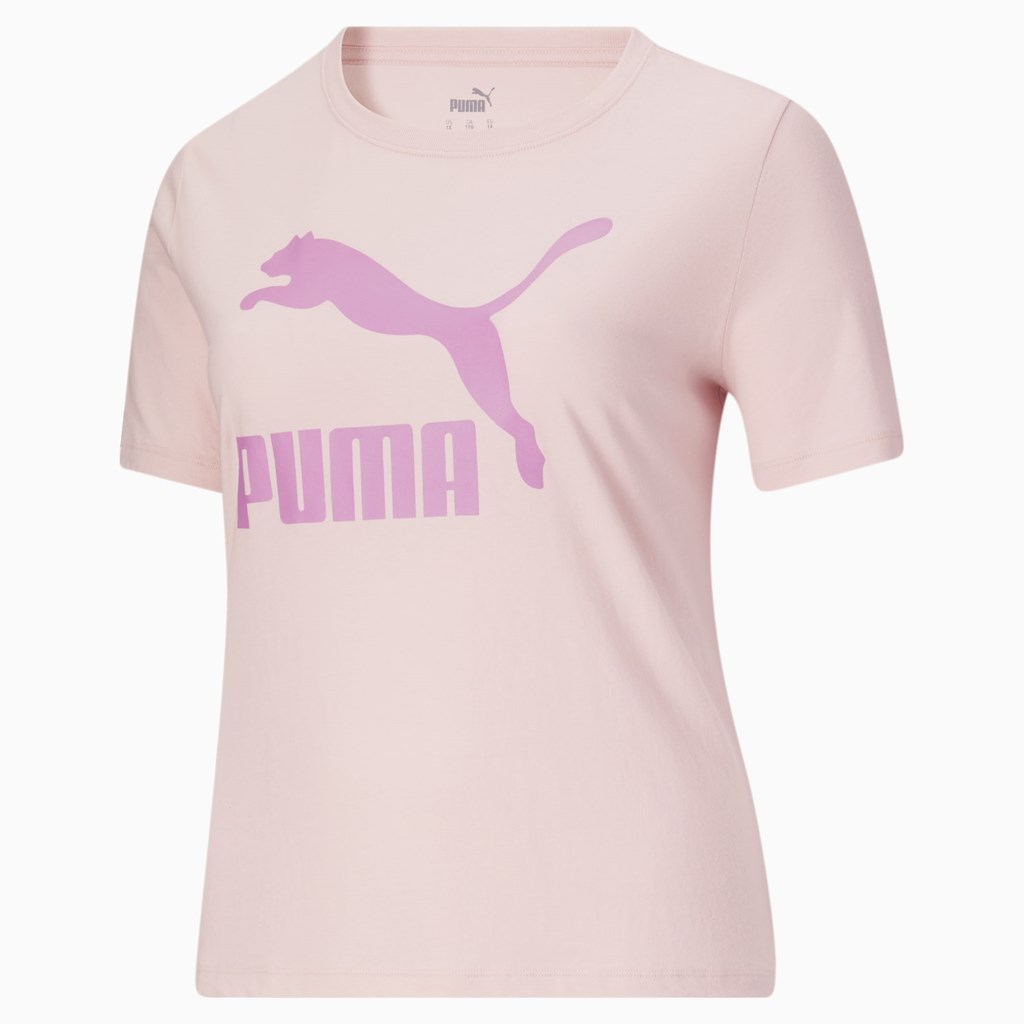 Puma Classics Logo PL Tee Pembe | GS2048356