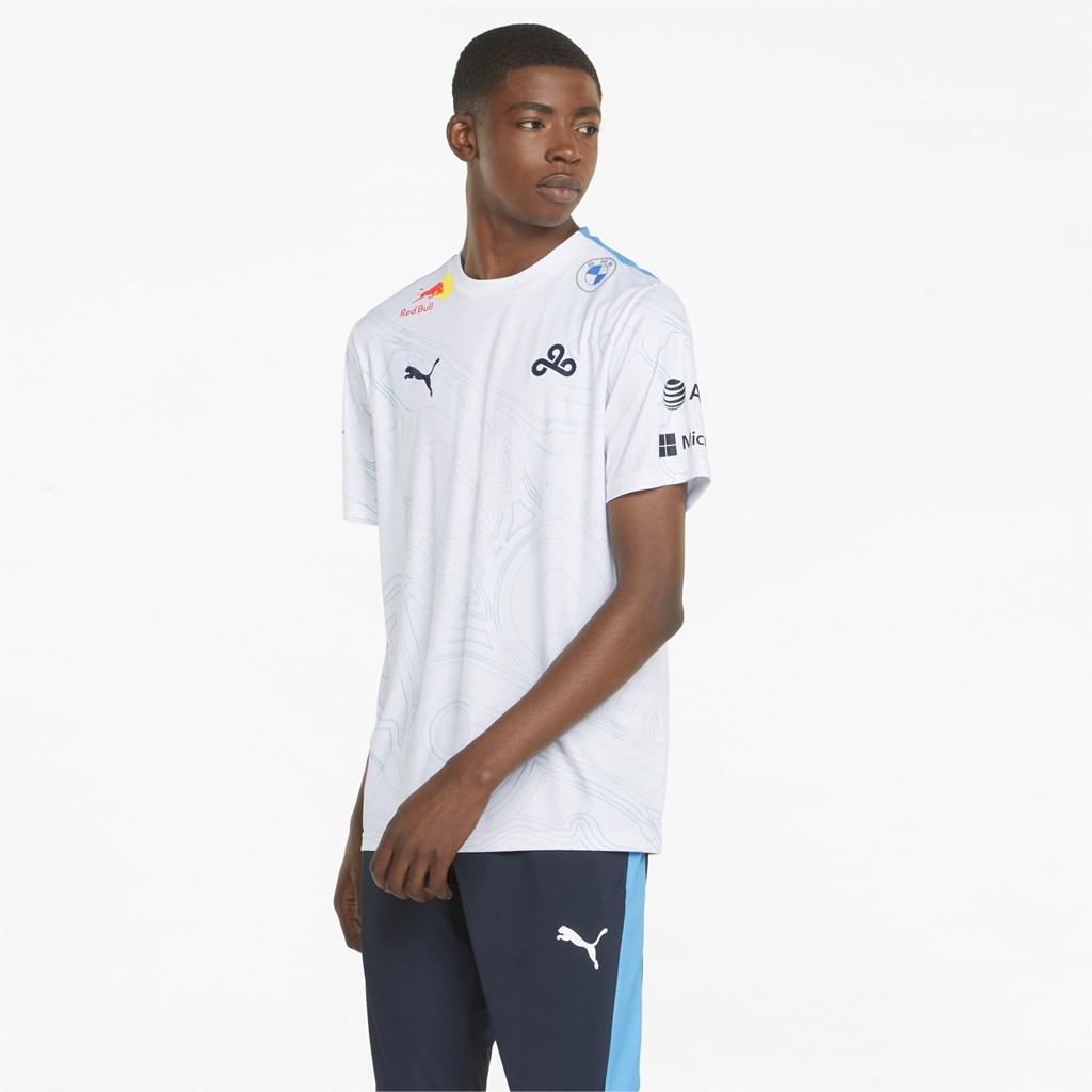 Puma Cloud9 E7 Replica Esports Jersey Beyaz | KT2691845