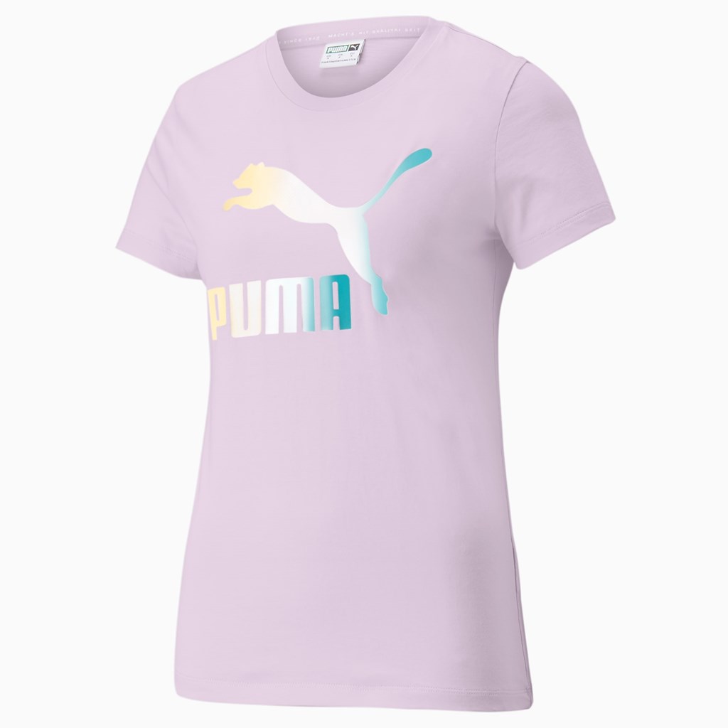 Puma Crystal Galaxy Baskılı Tee Lavanta | MD8214509