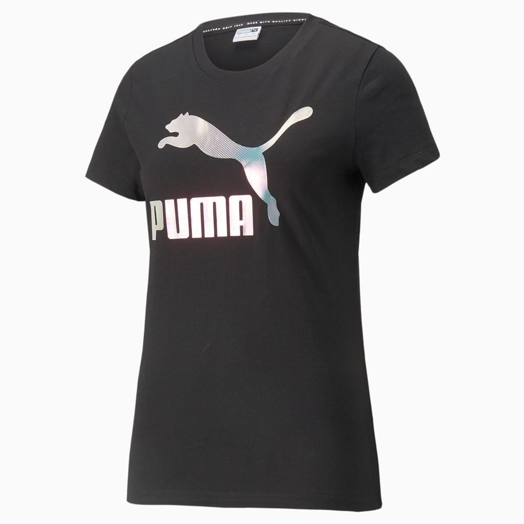 Puma Crystal Galaxy Baskılı Tee Siyah | LF8506394