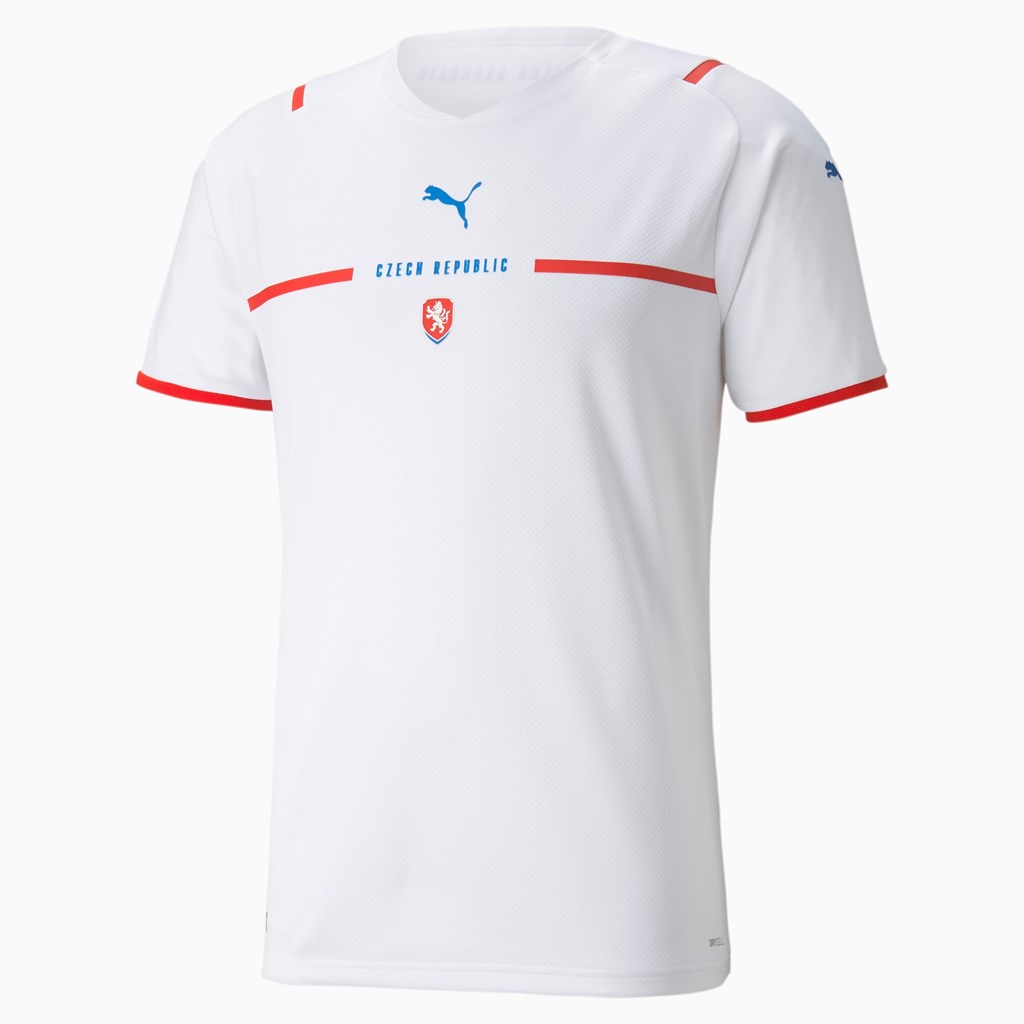 Puma Czech Republic Away Replica Jersey Beyaz | EI8057921