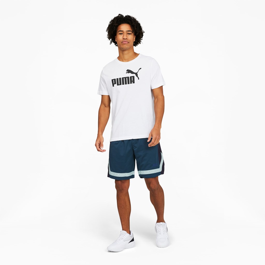 Puma Full Ride Basketball Şort Mavi | PX2948063