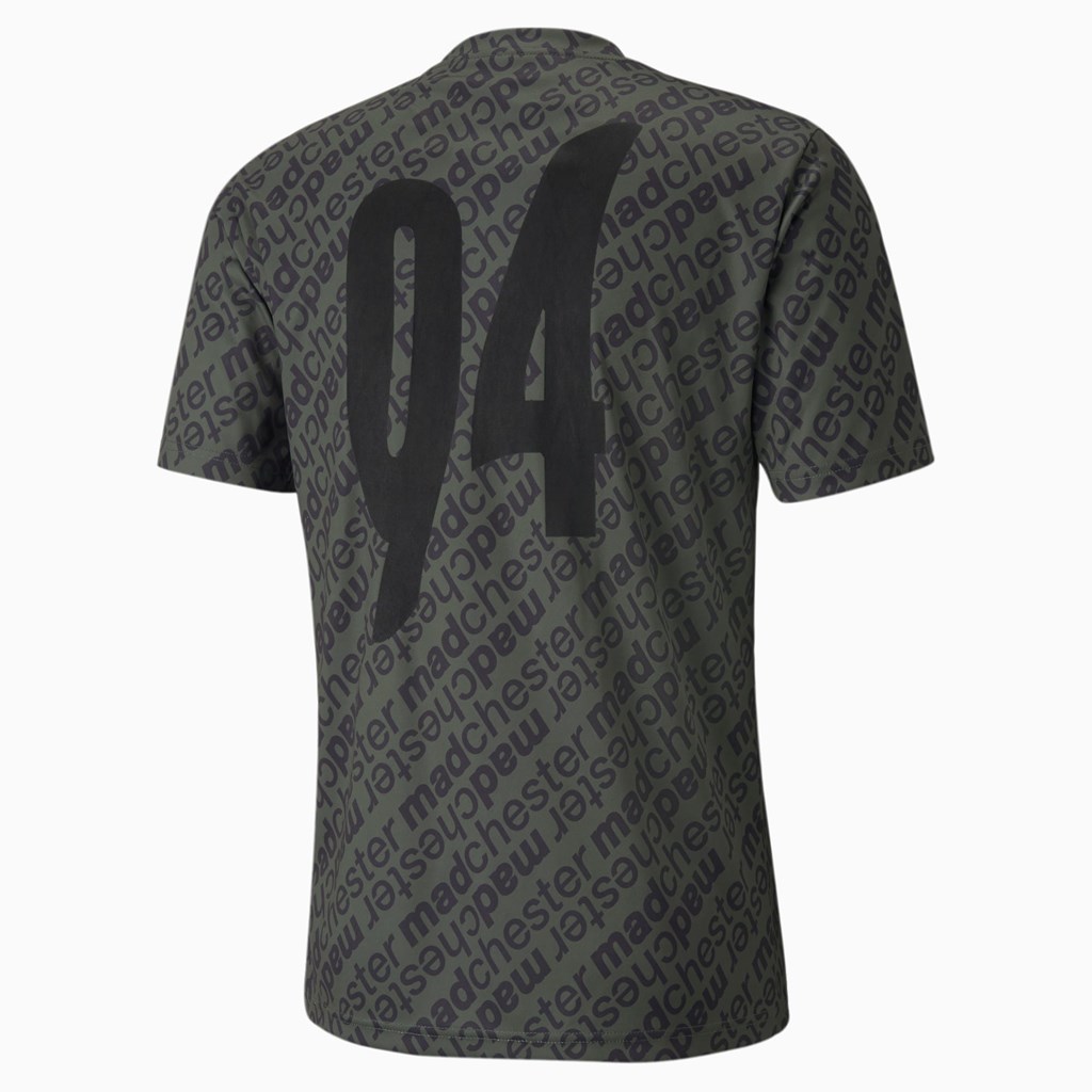 Puma MAN CITY x MDCR Soccer Jersey Siyah | QL8593407