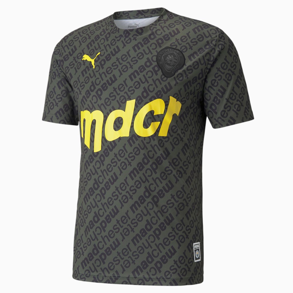 Puma MAN CITY x MDCR Soccer Jersey Siyah | QL8593407