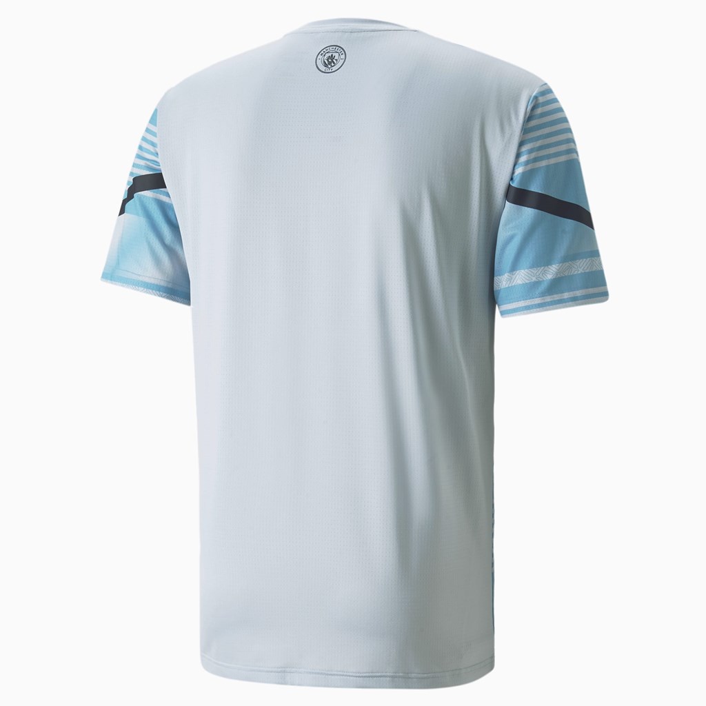 Puma Man City Prematch Soccer Jersey Heather / Peacoat | UA4136980