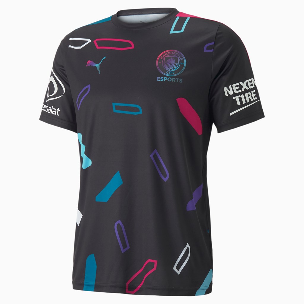 Puma Man City Replica Esports Jersey Siyah | HR1482057