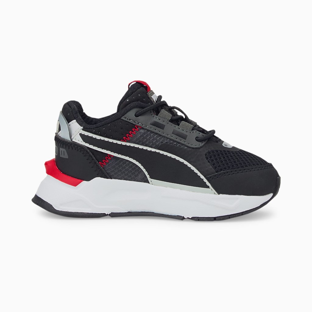 Puma Mirage Spor Tech Toddler Spor Ayakkabı Siyah Koyu Kırmızı | AE0978514