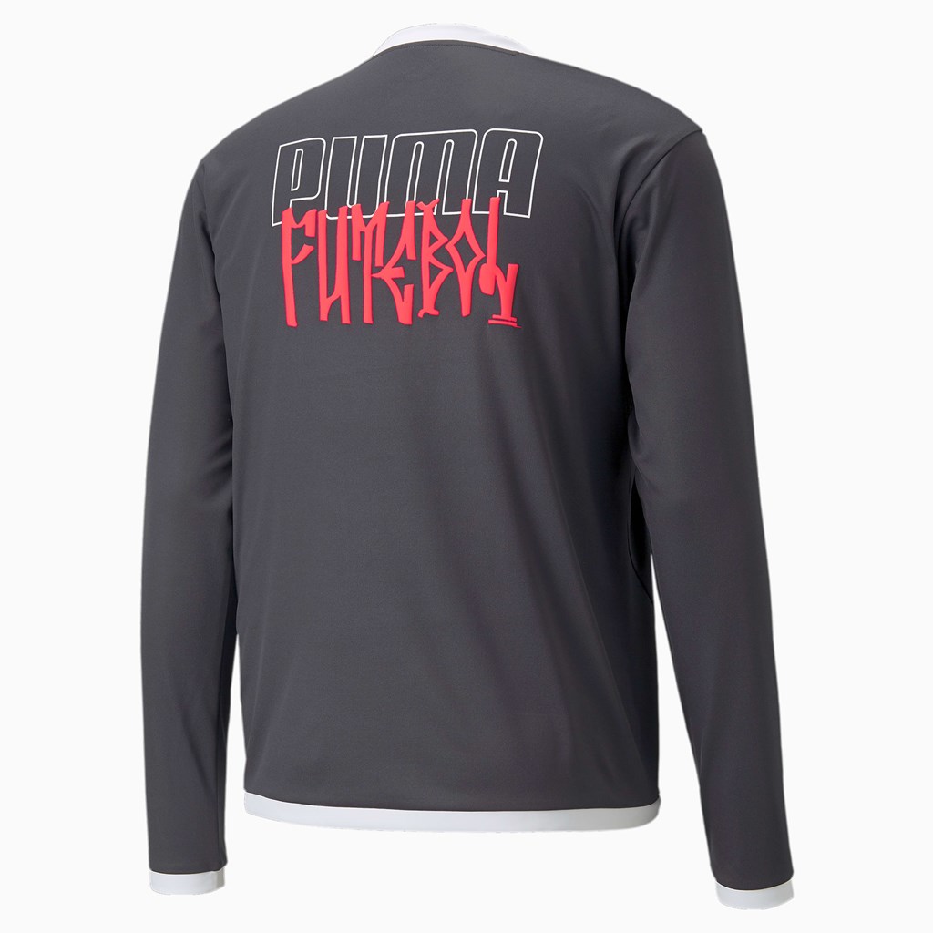 Puma Neymar Jr Long Sleeve Jersey Ebony | CW7365902