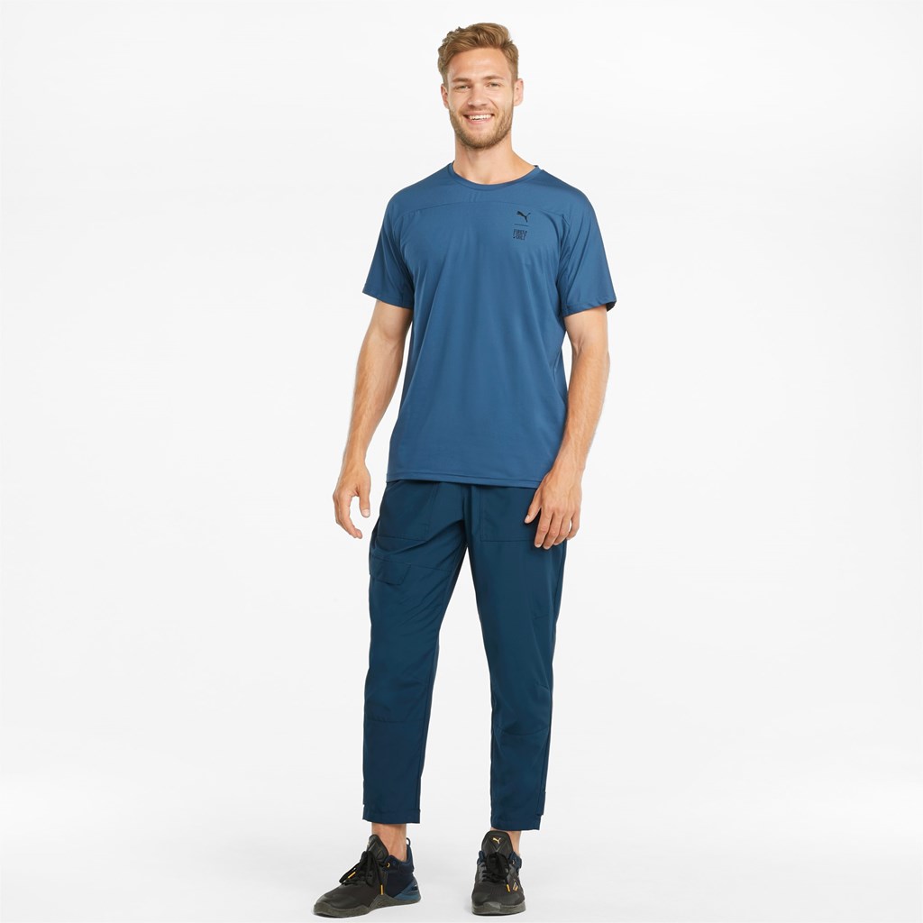 Puma PUMA x FIRST MILE Woven Antrenman Pantolon Mavi | QL4538276