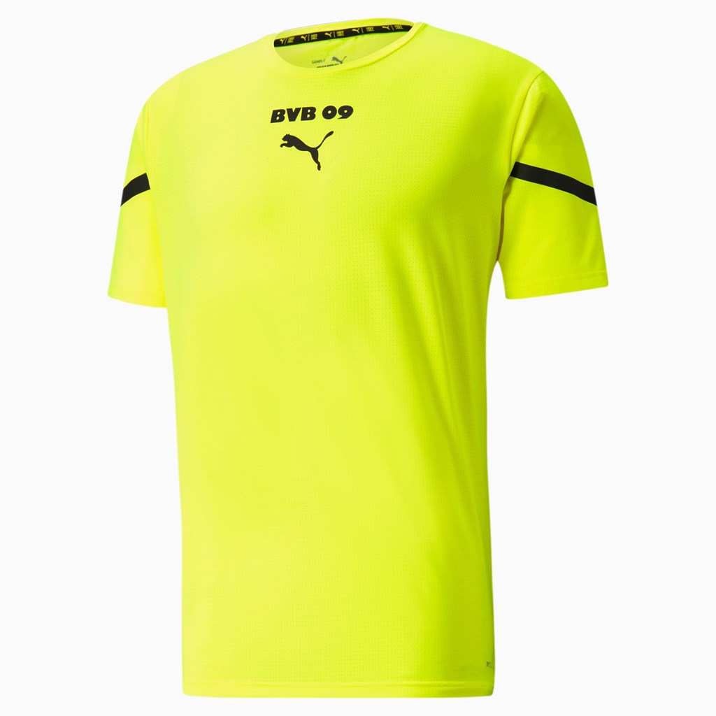 Puma PUMA x First Mile BVB Prematch Jersey Sarı Siyah | VK6501934