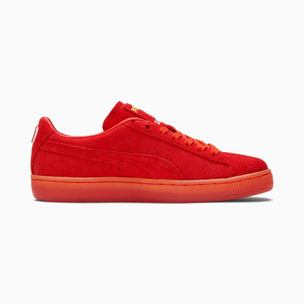 Puma PUMA x HARIBO Suede JR Spor Ayakkabı Kırmızı Kırmızı | SO9723106