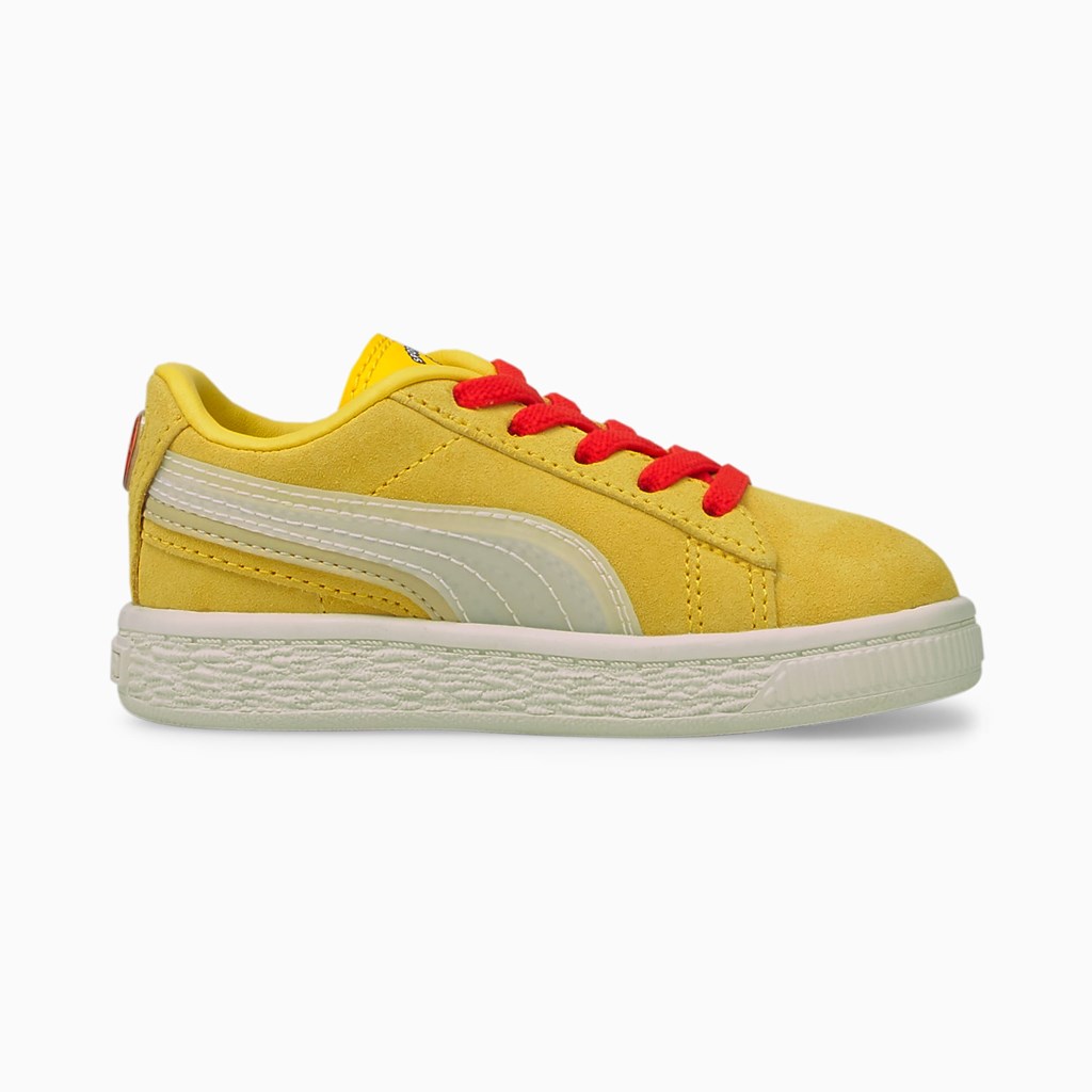 Puma PUMA x HARIBO Suede Triplex Toddler Spor Ayakkabı Beyaz | WD7685190