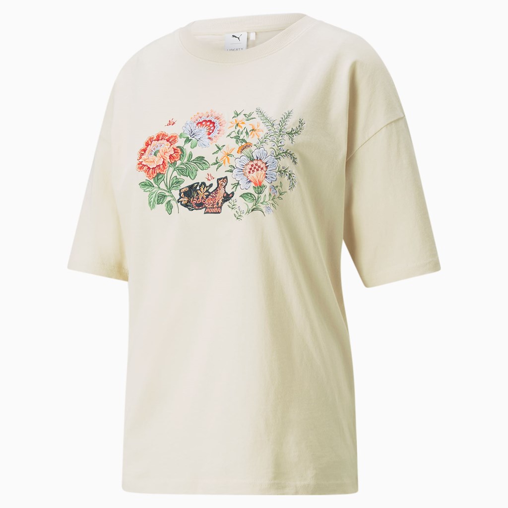 Puma PUMA x LIBERTY Baskılı Tee Birch | OY2471890