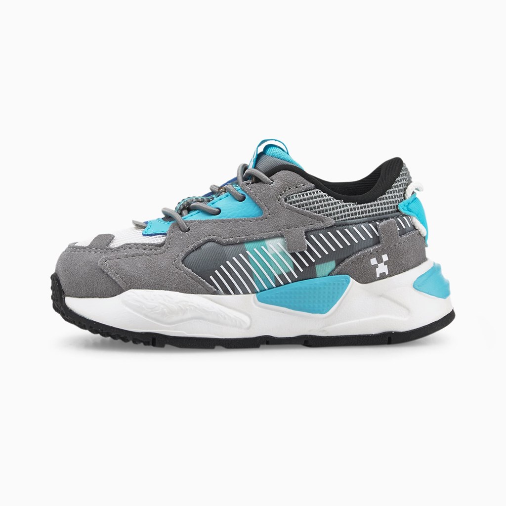 Puma PUMA x MINECRAFT RS-Z Toddler Spor Ayakkabı Griffin / Hawaiian Ocean | WM5634129