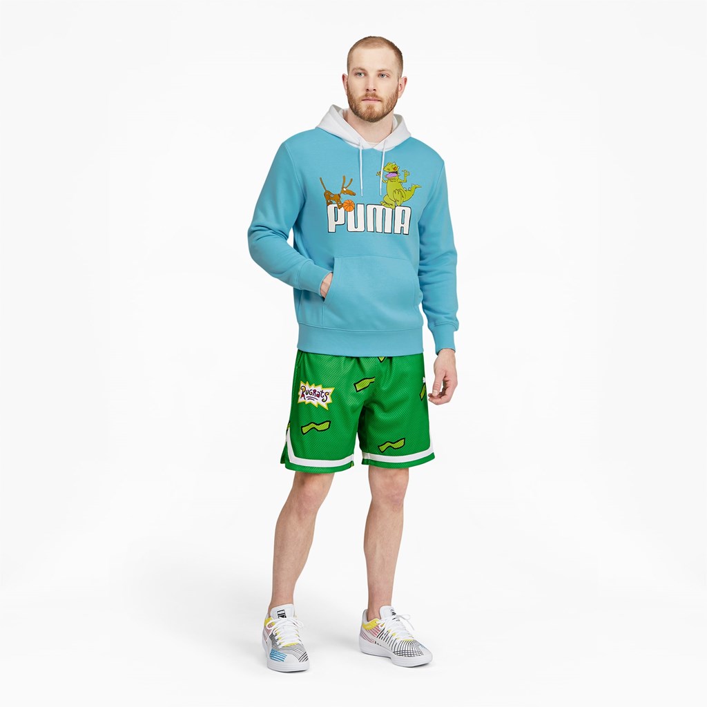 Puma PUMA x RUGRATS Basketball Şort Yeşil | XZ7829561