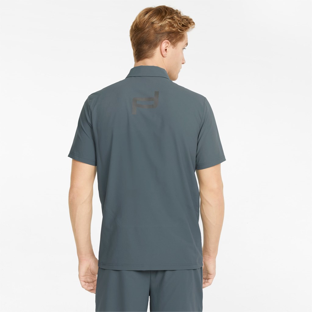 Puma Porsche Design MCS Active Polo Shirt Koyu | YX7026934