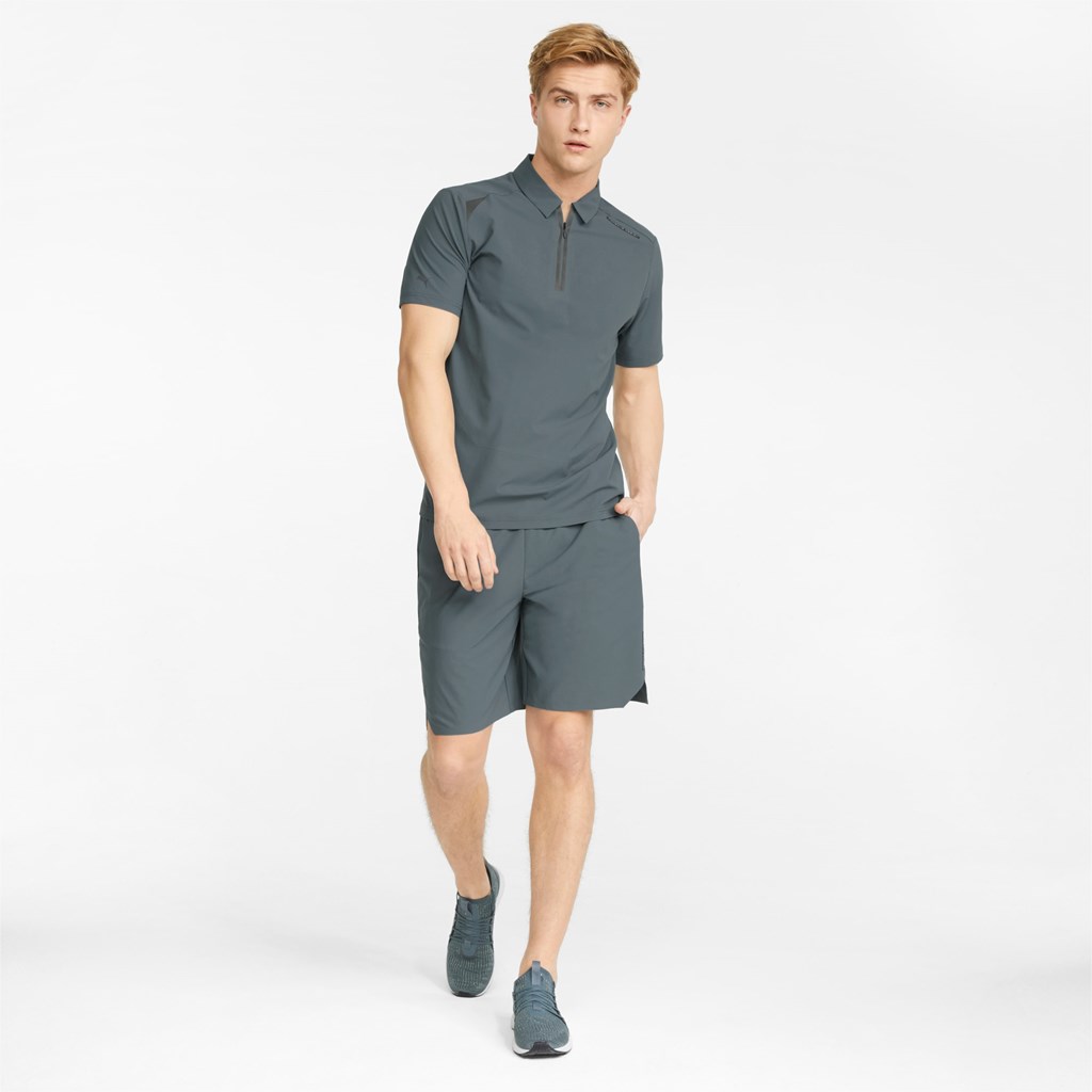 Puma Porsche Design MCS Active Polo Shirt Koyu | YX7026934