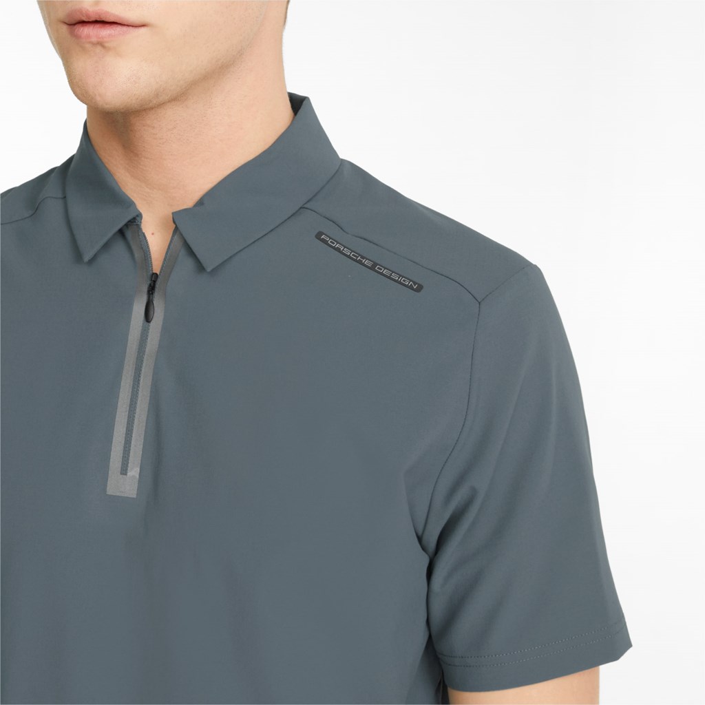 Puma Porsche Design MCS Active Polo Shirt Koyu | YX7026934