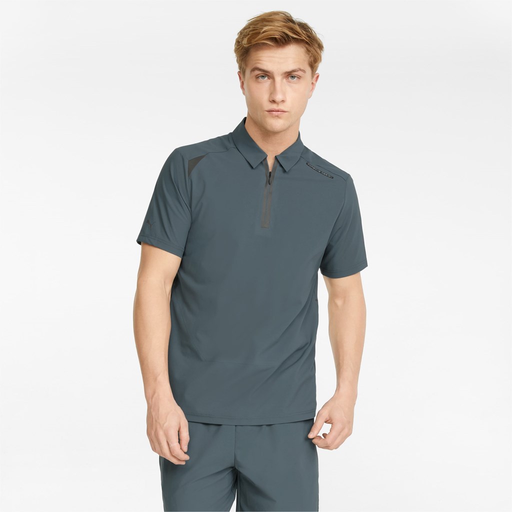 Puma Porsche Design MCS Active Polo Shirt Koyu | YX7026934