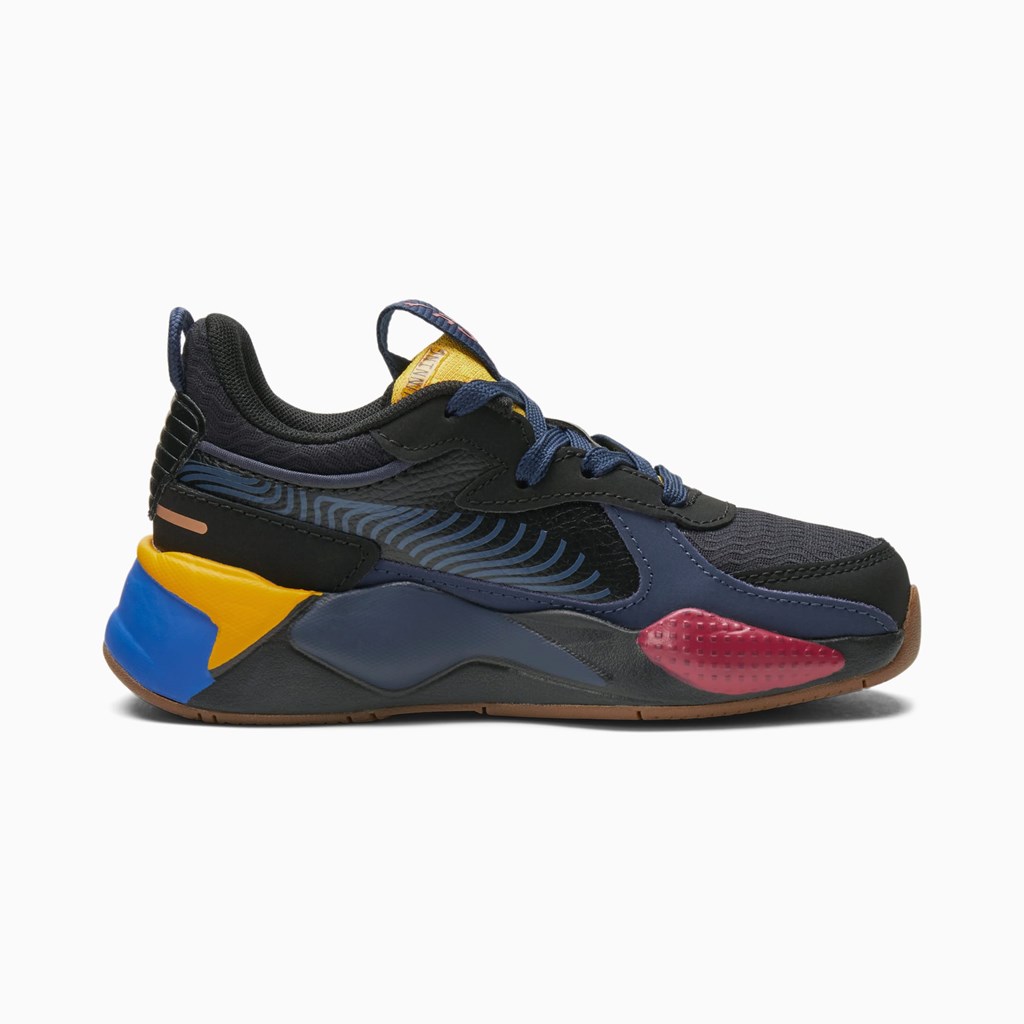 Puma RS-X Global Futurism Little Spor Ayakkabı Siyah | RY7392601