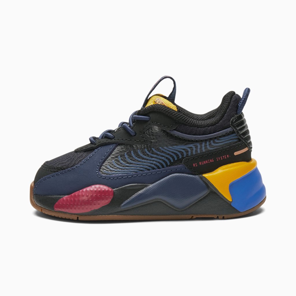 Puma RS-X Global Futurism Toddler Spor Ayakkabı Siyah | SE9564871