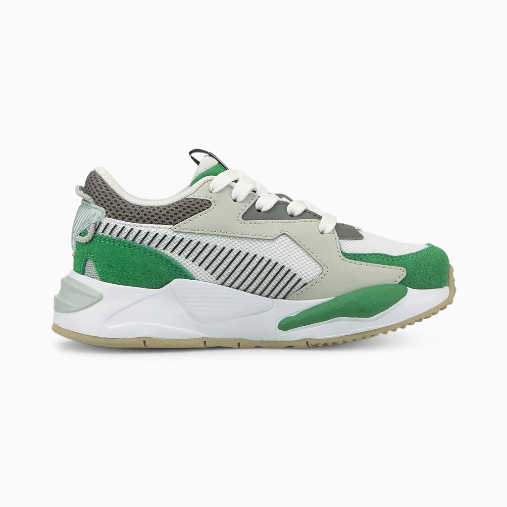 Puma RS-Z College Little Spor Ayakkabı Yeşil Beyaz | BT0638791