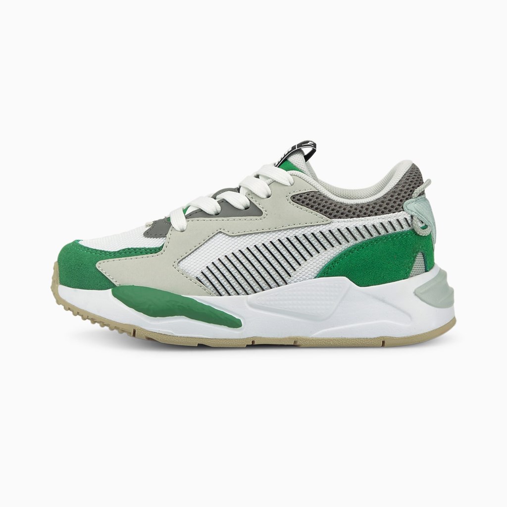 Puma RS-Z College Little Spor Ayakkabı Yeşil Beyaz | BT0638791