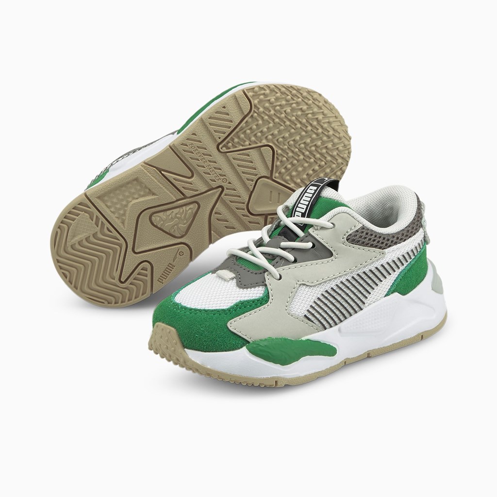 Puma RS-Z College Toddler Spor Ayakkabı Yeşil Beyaz | OP6520793