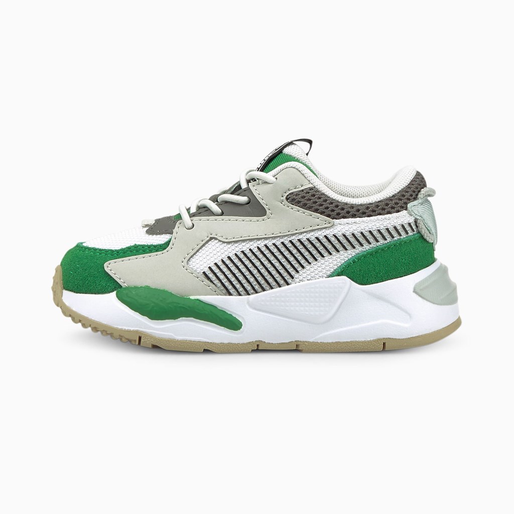 Puma RS-Z College Toddler Spor Ayakkabı Yeşil Beyaz | OP6520793