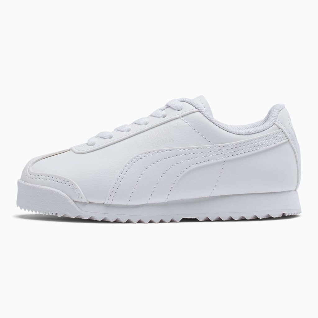 Puma Roma Basic Little Spor Ayakkabı Beyaz | KW1697245