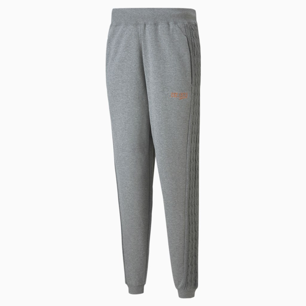 Puma Scorecard Basketball Pantolon Medium Gray Heather | VI9316752