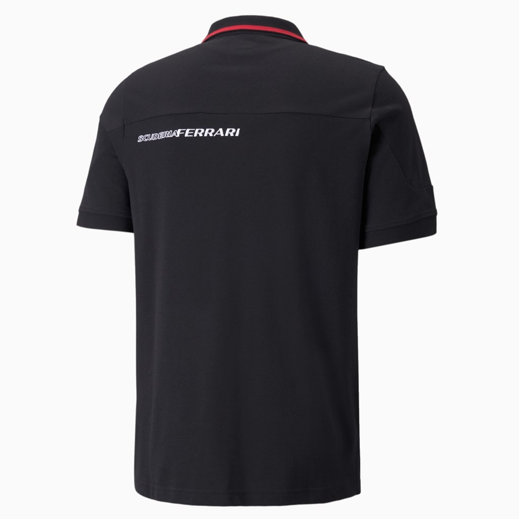 Puma Scuderia Ferrari Race Polo Shirt Siyah | WO7530692