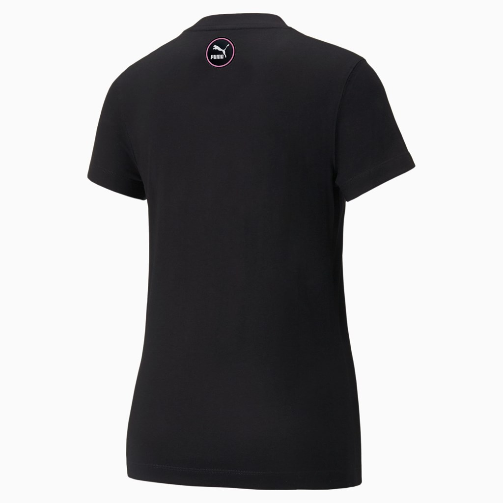 Puma Sportswear by PUMA Baskılı Tee Siyah | LV4817930