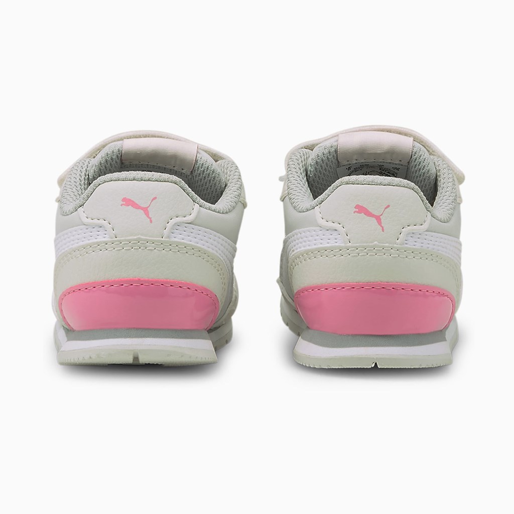 Puma St Runner V2 V Toddler Spor Ayakkabı Beyaz Pembe | OC2164308