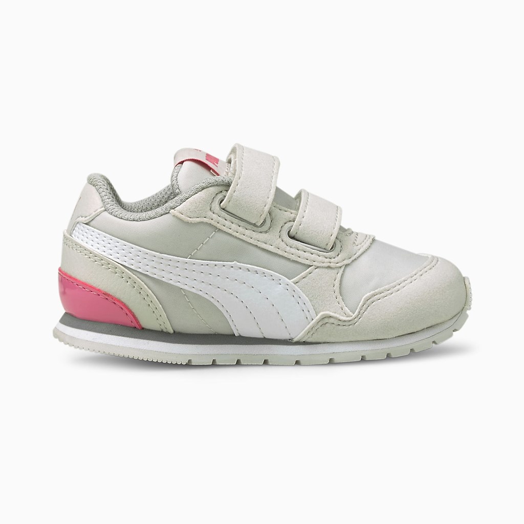 Puma St Runner V2 V Toddler Spor Ayakkabı Beyaz Pembe | OC2164308