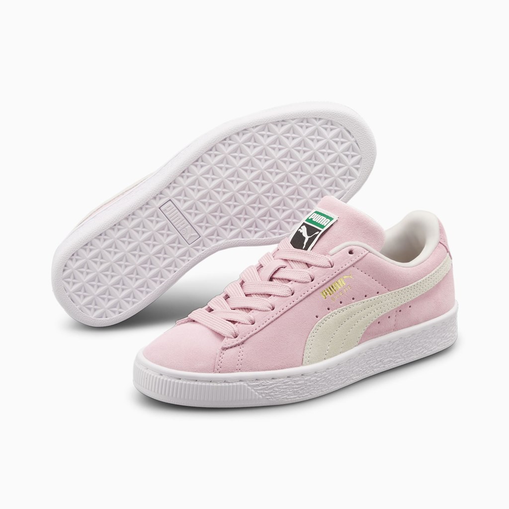 Puma Suede Classic XXI JR Spor Ayakkabı Pembe Beyaz | MD9302654