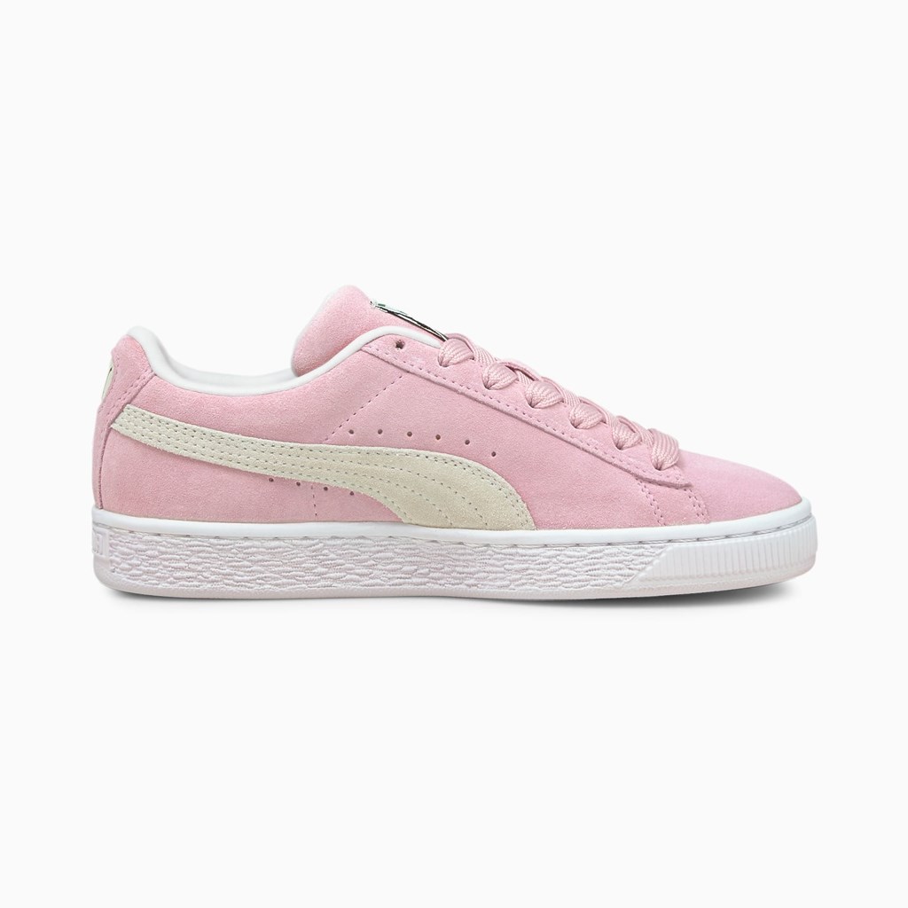 Puma Suede Classic XXI JR Spor Ayakkabı Pembe Beyaz | MD9302654