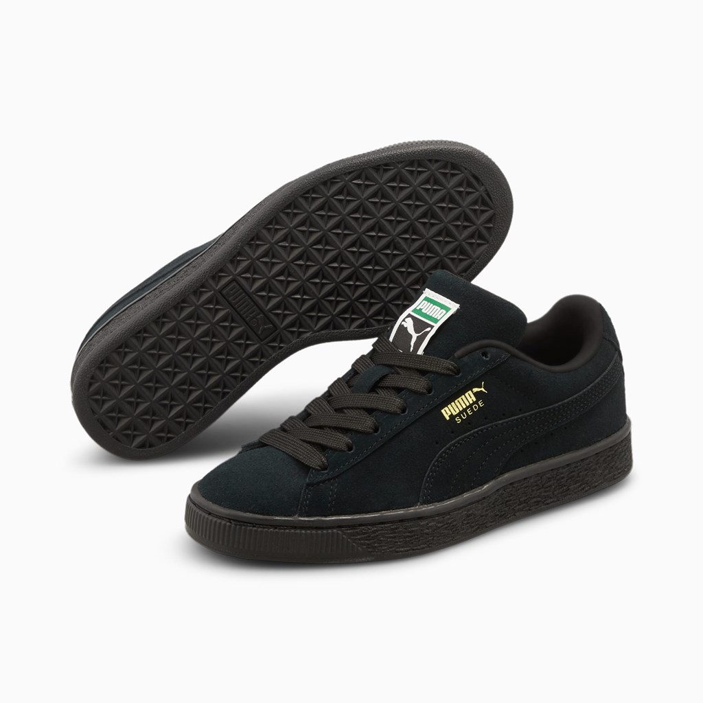 Puma Suede Classic XXI JR Spor Ayakkabı Siyah Siyah | UP7230185