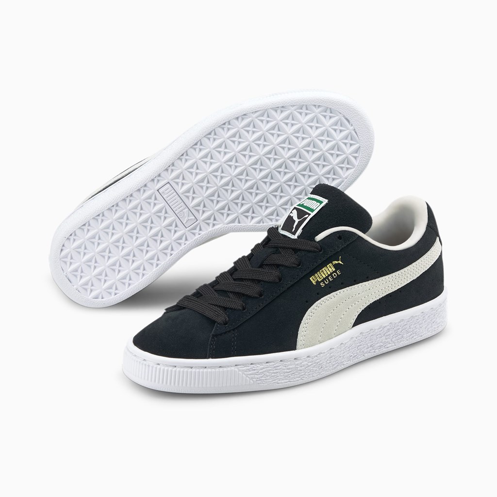 Puma Suede Classic XXI JR Spor Ayakkabı Siyah Beyaz | ZL4359762