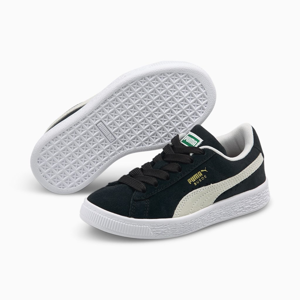 Puma Suede Classic XXI Little Spor Ayakkabı Siyah Beyaz | TK0946731