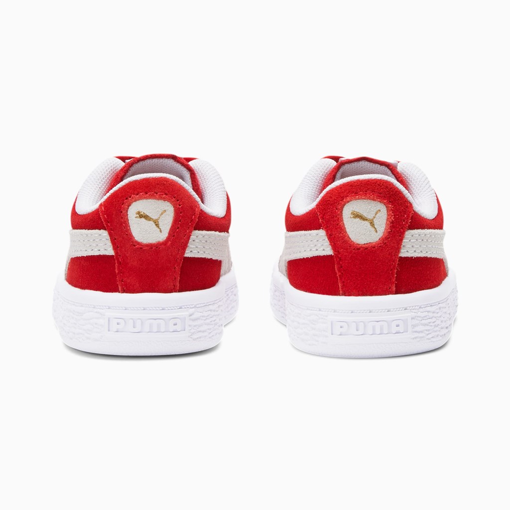 Puma Suede Classic XXI Toddler Spor Ayakkabı Kırmızı Beyaz | GR7389251